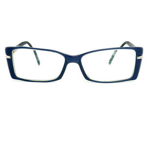 Marlana Eyeglasses Frames Blue Full‎ Rim Mod 8542 52-14 Womens H14967
